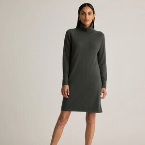 Quince 100% Cashmere turtleneck dress